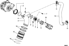 Exhaust Components, Inboard ( Components, Inboard)