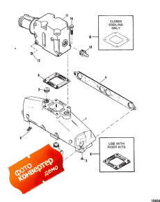 Exhaust Manifold & Exhaust Elbow (cast Iron) (  &  Elbow (cast Iron))