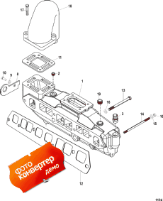 Exhaust Manifold (0m680000 And Up / Without End Caps) (  (0m680000   / Without End s))