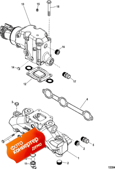Exhaust Manifold And Elbow (��������� �������� � Elbow)