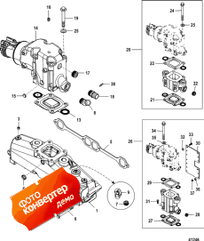 Exhaust Manifold And Elbow (   Elbow)