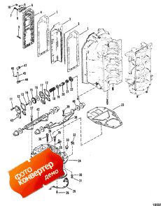 Exhaust Manifold And Exhaust Plate (    )