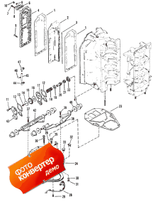 Exhaust Manifold And Exhaust Plate (    )