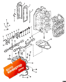 Exhaust Manifold And Exhaust Plate (    )