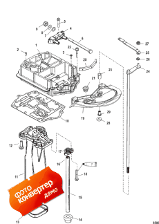 Exhaust Plate (sn Usa-0t800999/ Bel-0p267999 And Below) (  (sn Usa-0t800999 / Bel-0p267999  ))