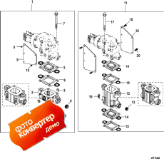 Exhaust Risers, 383 Mag Bravo 4v ( Risers, 383 Mag Bravo 4v)