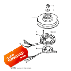 Flywheel (55/60 Seapro/marathon) ( (55 / 60 Seapro / marathon))