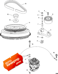 Flywheel/alternator ( / )