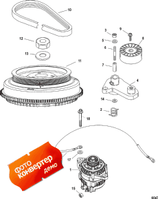 Flywheel/alternator ( / )