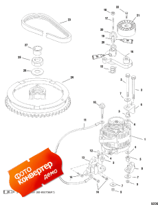 Flywheel/alternator ( / )