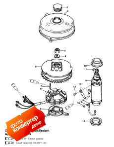 Flywheel And Starter Motor (usa-0g437999/bel-9926999 &below (    (usa-0g437999 / bel-9926999 &)