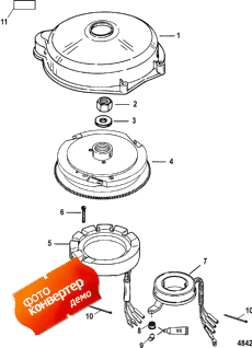 Flywheel And Stator (electric) (   (electric))