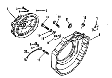 Flywheel Housing (bravo Driveshaft Models) (  (bravo Drive Models))