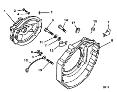 Flywheel Housing (bravo Driveshaft Models) (  (bravo Drive Models))