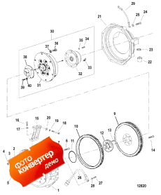 Flywheel Housing (stern Drive) (  (stern Drive))