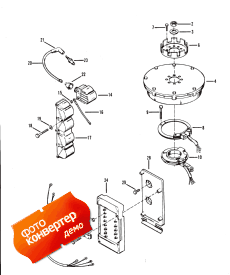 Flywheel, Ignition Coil And Switch Box (,     )