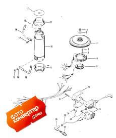 Flywheel, Starter Motor And Ignition Coils (,     s)