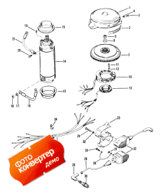 Flywheel, Starter Motor And Ignition Coils (,     s)