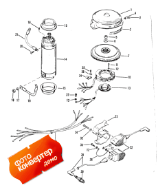 Flywheel, Starter Motor And Ignition Coils (,     s)