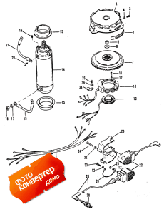 Flywheel, Starter Motor And Ignition Coils (,     s)