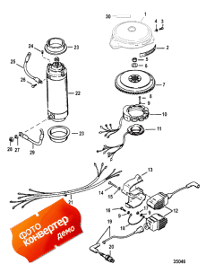 Flywheel, Starter Motor And Ignition Coils (,     s)