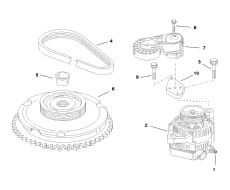 Flywheel/stator ( / )