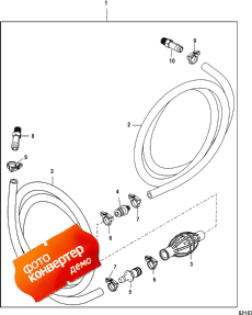 Fuel Line Assy, Threaded Fittings (non Epa) (Fuel Line  , Threaded Fittings ( Epa))