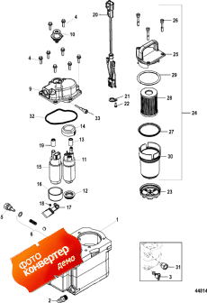 Fuel Module Components -bravo (sn 1a380210 & Above) (Fuel Module Components -bravo (sn 1a380210 & Above))