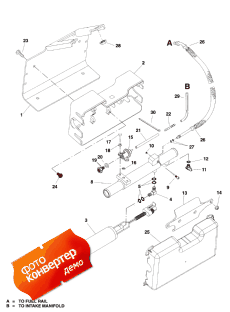 Fuel Pump And Fuel Cooler (s/n 0l002700 And Up) (   Fuel Cooler (s / n 0l002700  ))