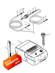 Fuel Tank & Line Assembly (6.6 Gallon) (  & Line Assembly (6.6 ))