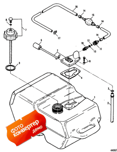 Fuel Tank And Line (   Line)