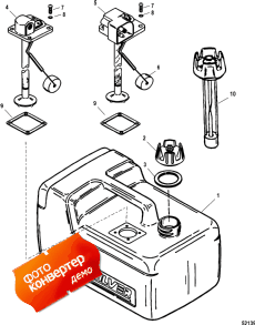 Fuel Tank Assembly (3.2 Gallon), Non Us-epa Compliant (    (3.2 ),  Us-epa Compliant)