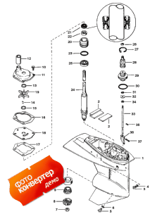 Gear Housing Assembly (driveshaft) (     (drivesha ))