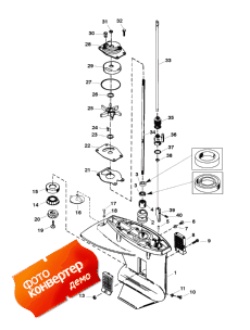 Gear Housing Assembly (driveshaft) (     (drivesha ))
