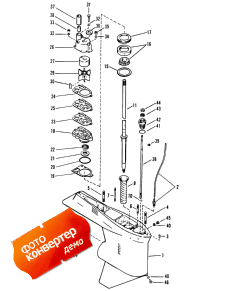 Gear Housing (drive Shaft) (counter Rotation) (  (  ) ( ))