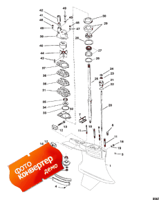 Gear Housing (drive) Standard/counter Rotation-sportmaster (  (drive)  /  -sportmaster)