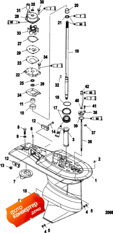 Gear Housing, Driveshaft (  ,  )