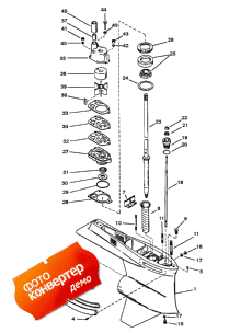 Gear Housing (driveshaft) (standard Rotation) (  (drivesha ) ( Rotation))