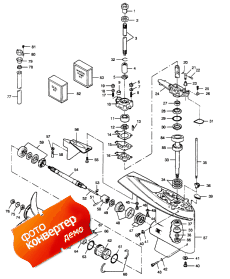 Gear Housing Models 906a90a, 906f90a, 906x990a (�������� ������ Models 906a90a, 906f90a, 906x990a)