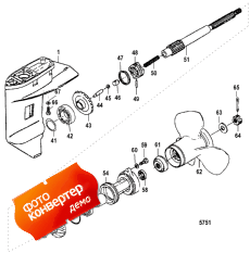 Gear Housing, Propeller Shaft (   )