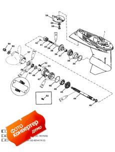 Gear Housing (propeller Shaft) (50/55/60) (  (  ) (50 / 55 / 60))