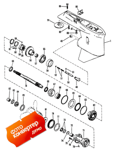 Gear Housing (propeller Shaft) Lhr (�������� ������ (��� �������� �����) Lhr)