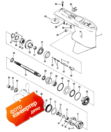 Gear Housing (propeller Shaft)lhr 4-hole Water Pick-up (  (  ) lhr 4-hole Water Pick-)