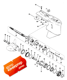 Gear Housing (propeller Shaft)rhr 4-hole Water Pick-up (  (  ) rhr 4-hole Water Pick-)