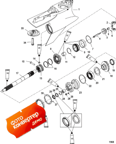 Gear Housing, Propeller Shaft (sport Master) (    (sport Master))