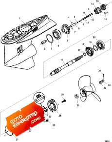 Gear Housing, Propeller Shaft - Standard (    - )