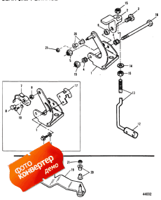 Gear Shift Linkage (serial No. 0e000001 Thru 0e009499) (   (serial  0e000001 Thru 0e009499))