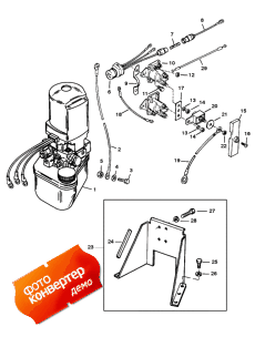 Hydraulic Pump And Bracket (Hydraulic   )