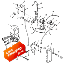 Hydraulic Pump And Mounting Brackets (Hydraulic ����� � ���������ing ���������s)