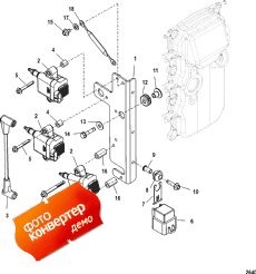 Ignition Coil, S/n-usa-0t980000/bel-0p325500 And Up ( , S / n-usa-0t980000 / bel-0p325500  )